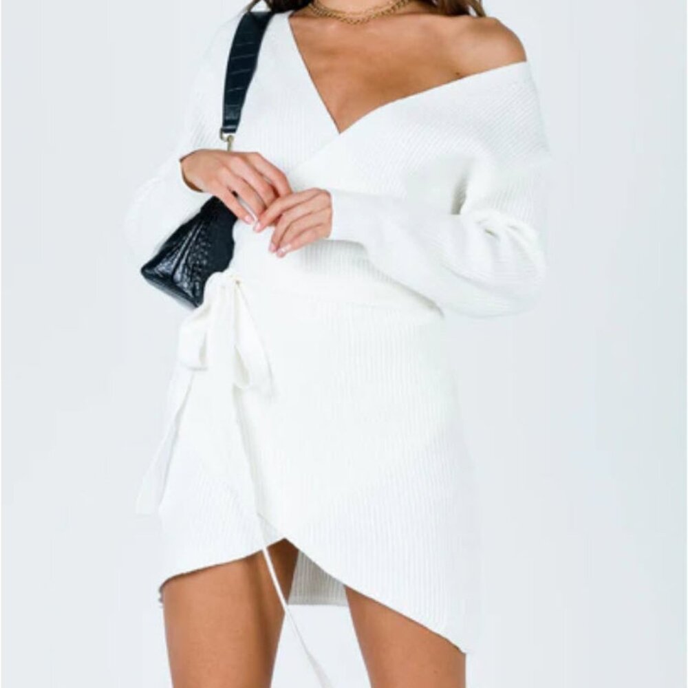 PHENIX MINI DRESS WHITE - Picture 5 of 7